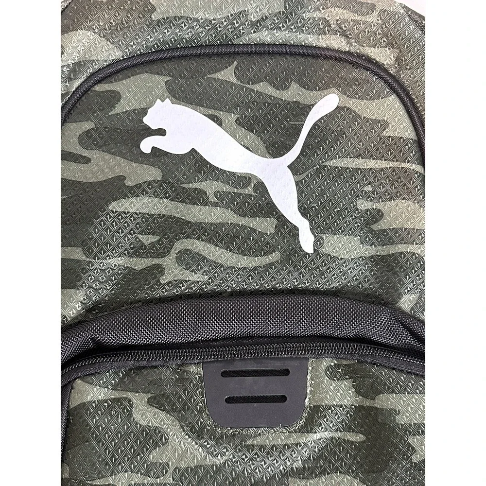 Puma‎ Evercat Contender3.0 Backpack  Bag Unisex Black Green Camo new